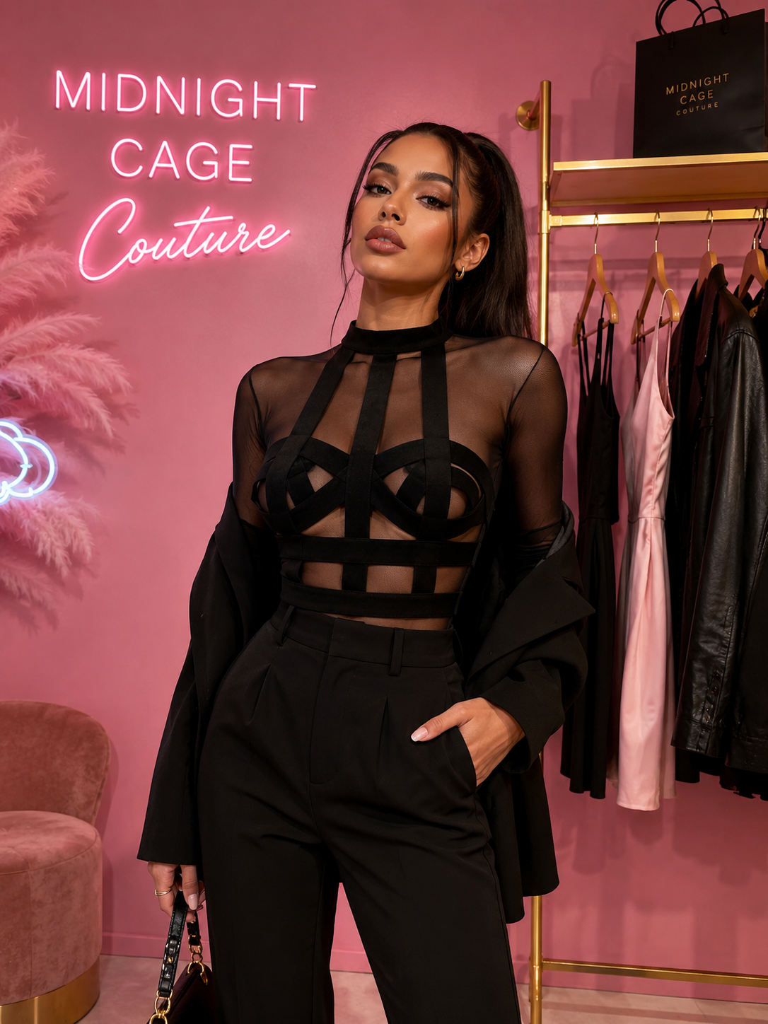 Midnight Cage Couture