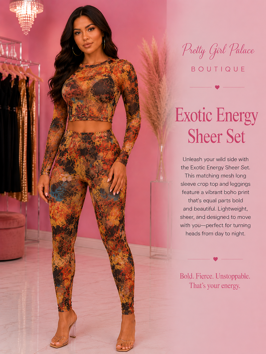 Exotic Energy Sheer Set