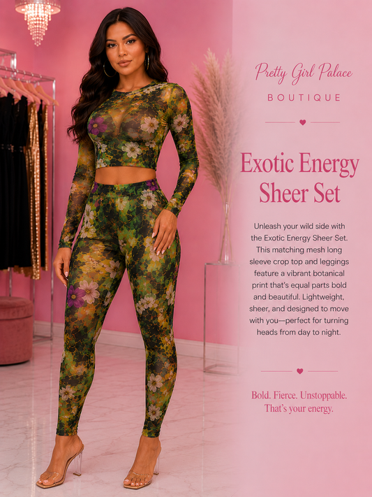 Exotic Energy Sheer Set