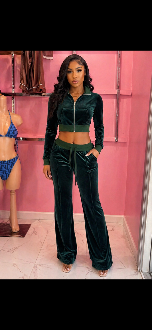 Rich Girl Velour Set